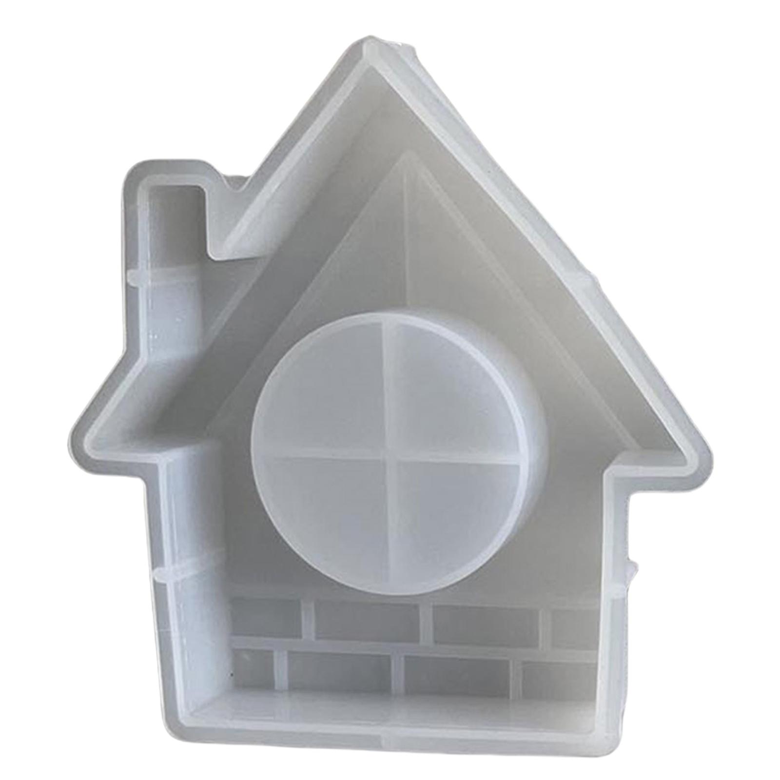 

Flexible Silicone Mold Miniature Clock Shaped Decoration Making Mould Temperature Resistant Gypsum Mould for Ornament T1