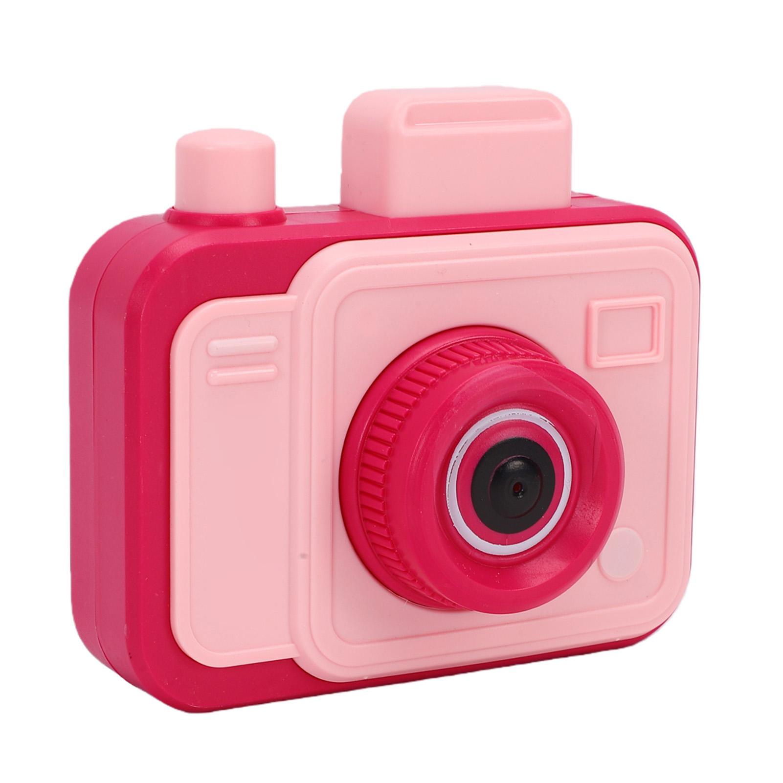 Double Prank Camera Water Toy with Front and Rear Spray Toy for Family Outdoor Play Plastic Rose Red Rose Red