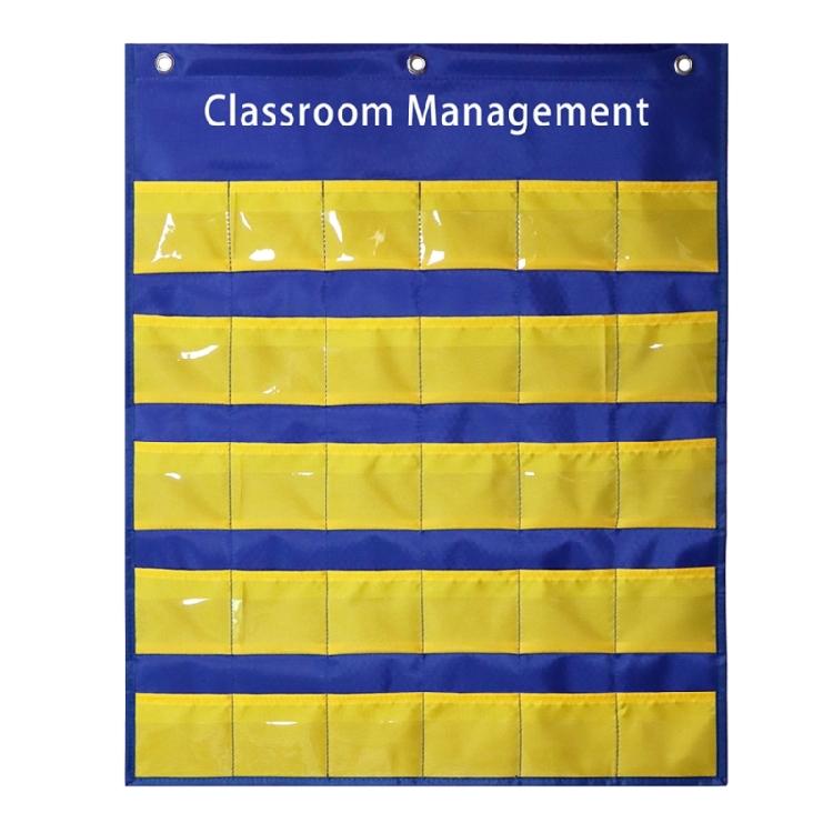 Organization Center Pocket Chart for Preschool Homeschool, Back to School 1