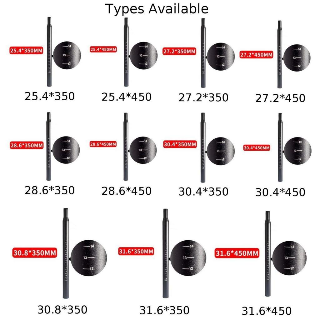 Sturdy and Lightweight Aluminum Alloy Seatpost for Road and Mountain Bike