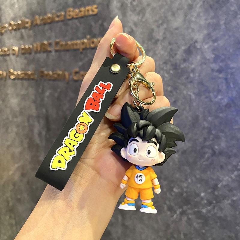 Cartoon Keychain Silicone Doll Key Pendant Car Bag Pendant Doll Machine Small Gift large