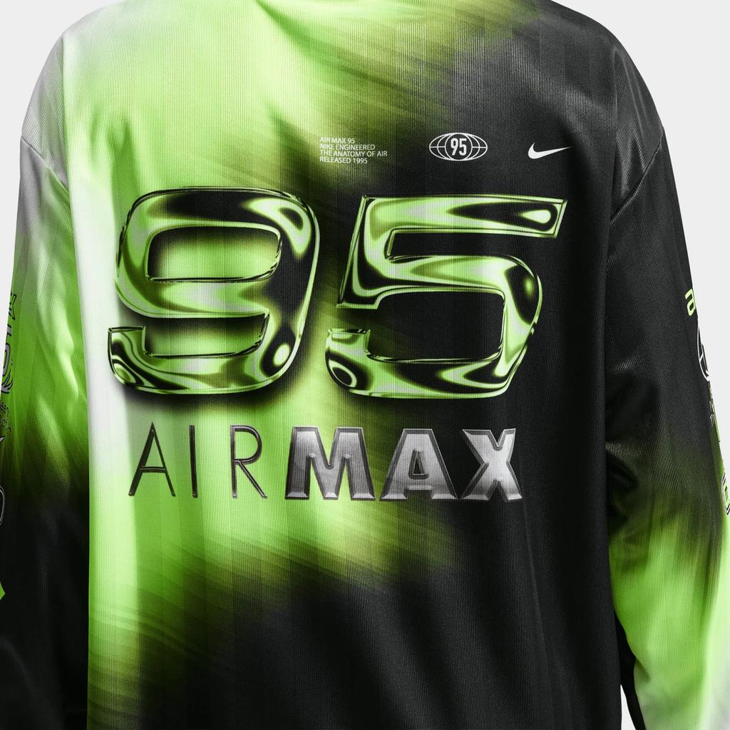 Nike Maglia a maniche lunghe con colletto alto Air Max 95 Neon Unisex Top IQ1015-702