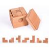 Soma Cube Puzzle in Wood Box Difficult Brain Teasers For Adults Teens Kids IQ Challenge Mind Logic Games Intellectual Toys
