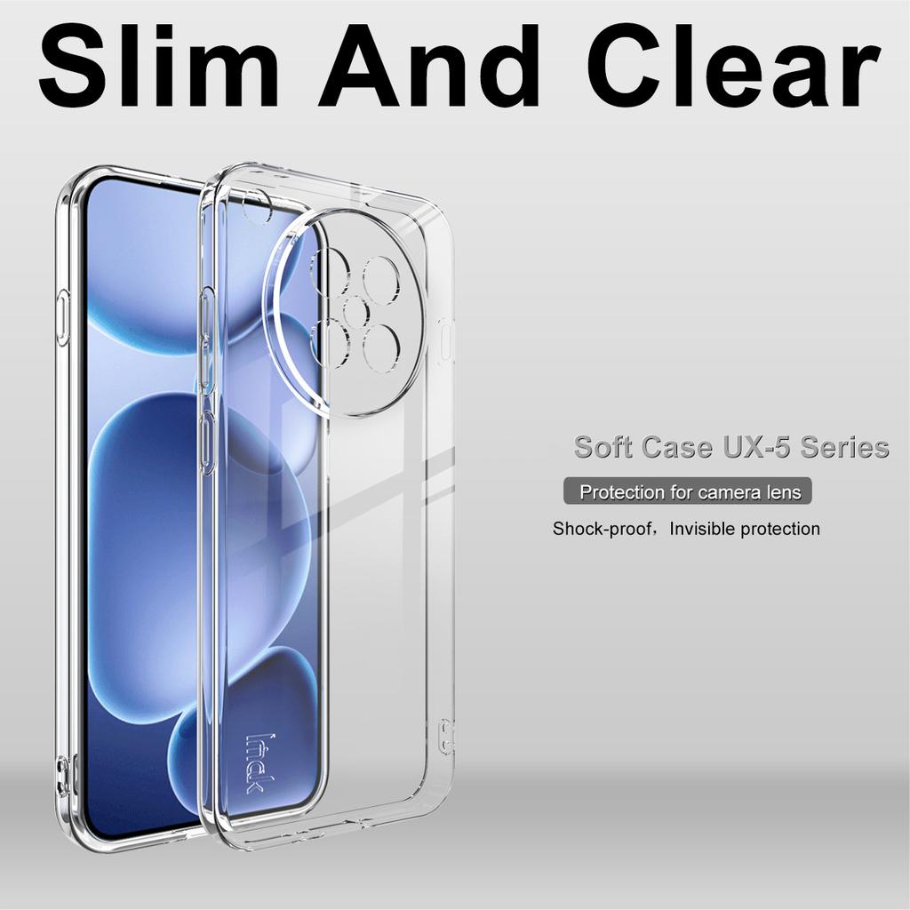 IMAK UX-5 Series For Oppo Find X8s 5G Case Shockproof TPU Clear Slim Back Shell