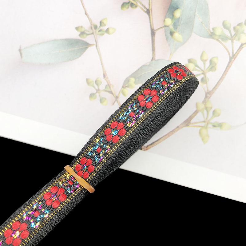 1cm Ethnic Embroidery Lace Trim for Dance Costume and Clothing Accessories