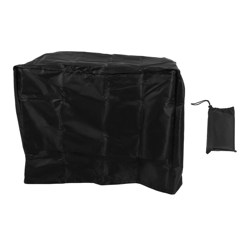 Housse de Générateur avec Ventilation 420D Oxford Enduit Argent Imperméable Protection Anti-Soleil Portable