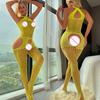 Y2K Sexy Bodysuit Lace Lingerie Sheer Sexy Bodystockings Transparent Jumpsuits Women'S Underwear Erotic Bodycon Porno Costumes