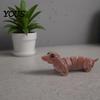 3D Printed Dachshund Articulated Wiener Dog Keychain, with Interactive Sculpture Movable Joints, Flexible Sausage Pendant for Backpack Figurine Toy