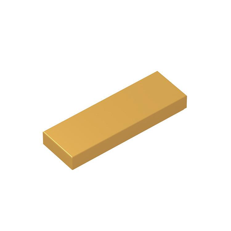 100pcs MOC Bricks Parts Tile 1x3 Compatible with 63864 Building Blocks Technical Particle Assemble Toys for Children Gift