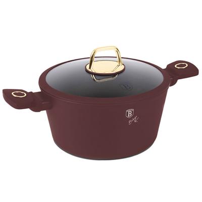 TITANIUM POT WITH LID 30cm BERLINGER HAUS BH-8043 LEONARDO