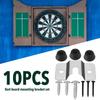 Dart Board Wall Bracket Mounting Stand Kit Wall Mounted Hanging Dartboard Set With Screw Hook Accessories For Cabinet wall