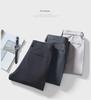 Men's Korean Style Slim Ice Silk Nine-Point Trousers - Soft, Trendy, Slightly Elastic, All-Match Casual Trousers
