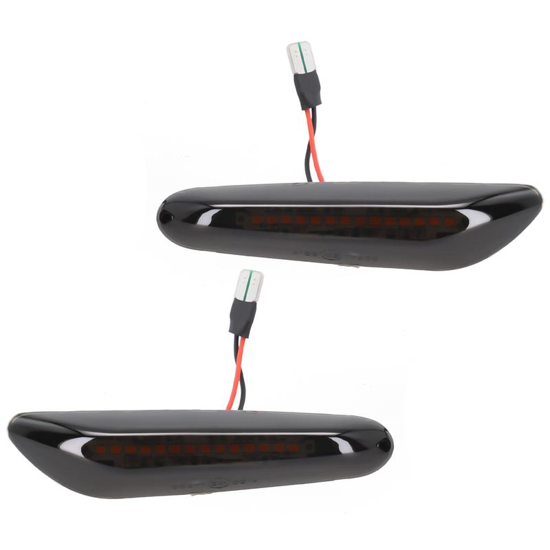 

Upgrade Your For BMW s Turn Signal Lights with Yellow LED Sequential Side Marker Lights Reliable and Long Lasting