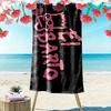 Bart Simpson  Art Print Beach Towel, Large Soft Quick Dry Towel for Beach Camping Swimming