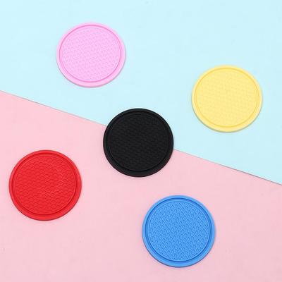 Pads Auto Cup Holder Insert Coaster Non-Slip Mat Car Cup Mat Drink Coaster Coaster Car Coasters