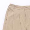 Nike Solid Color Loose Zip-Front Casual Pants Women Bottoms Khaki FQ2167-247