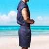 Desmiit Men's Summer Sleeveless Sun Protection Beach Jumpsuit - T9002