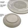 Ceramic Garlic Ginger Grater Round Shape Garlic Shredding Plate Convenient Food Grinder  Household