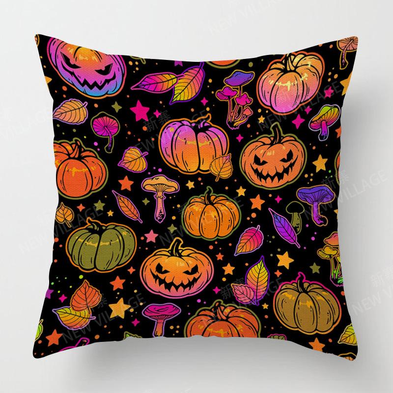 Decorative Cushion Home Living Room Decor Throw Pillow Cover 40*40 40X40Cm 60X60Cm 45X45Cm 50X50Cm Plant Halloween Autumn Funny