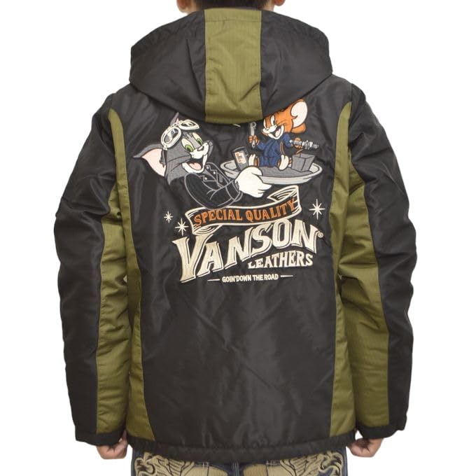 

Куртка нейлонова знімна TOM and JERRY Мотоциклетна Байкерська Верхній одяг [Banson] TJV-2341 Чоловіча (Л, чорний) чорний