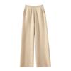Cashmere High-Waisted Wide-Leg Knit Pants - Autumn/Winter Collection