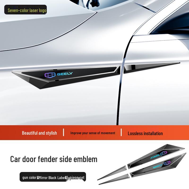 Geely Xingrui Binrui Boyue Pro Emgrand GL Car Fender Emblem Sticker
