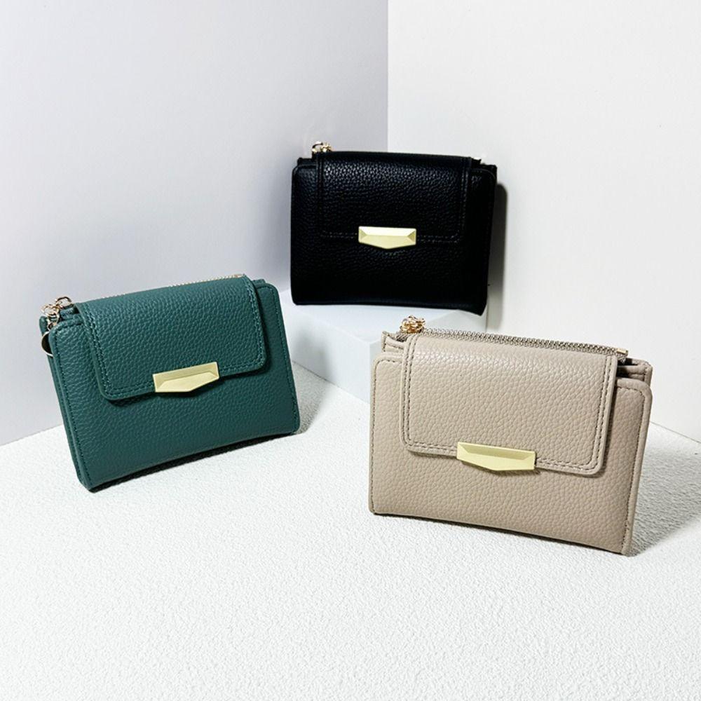 

PU Leather Wallet Multiple Slot Card Holder Fashion Money Bag Women Girls