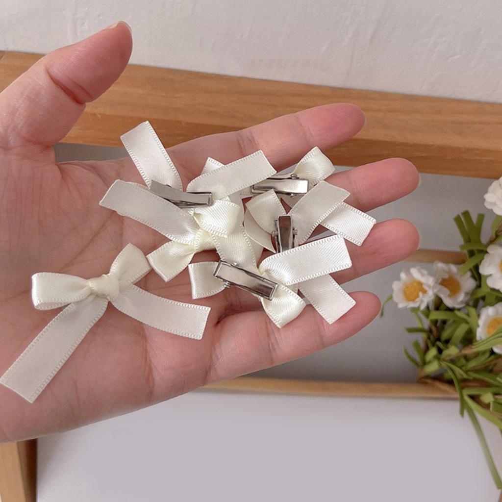 2Pcs Bow Hair Clips Ribbon Hair Bow Hair Bows for Womens Mini Bow Hair Clip Vintage Hair Bows Hair Barrette