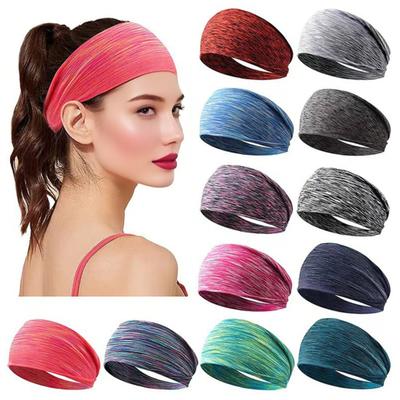 Women Sweat Bands Non Slip Workout Headbands Sports Yoga Running Headband Moisture-Wicking