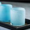 Japanese-style Ancient Frozen Burning Cup Yunhai Cup, Handmade Glass Glass Wine Cup Teacup Blue Water Cup Ins Wind