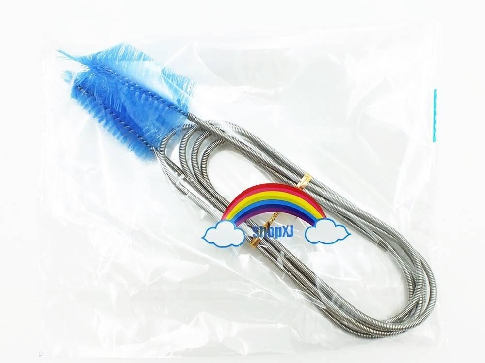 Shop XJ Aquarium-Reinigungsbürste Rohrschlauchreiniger (Gelb)