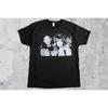Vintage 1980s Osbourne LEMMY Kilmister Middle Finger B&W Photo Rock N Roll Heavy Metal Outlaw Hand Screen Printed Sabbath Tee