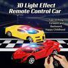 2.4Ghz Rc Car With Led Lights, 2-Channel Remote Control Toy Car For Kids Gift For Boys Girls Indoors Outdoors Car Toys