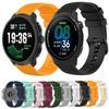 20/22mm Soft Silicone Strap for COROS APEX 4 42mm PACE Pro/4 CMF Watch 3-2 Pro Comfortable Band for Suunto Vertical 2 Race 2/Run