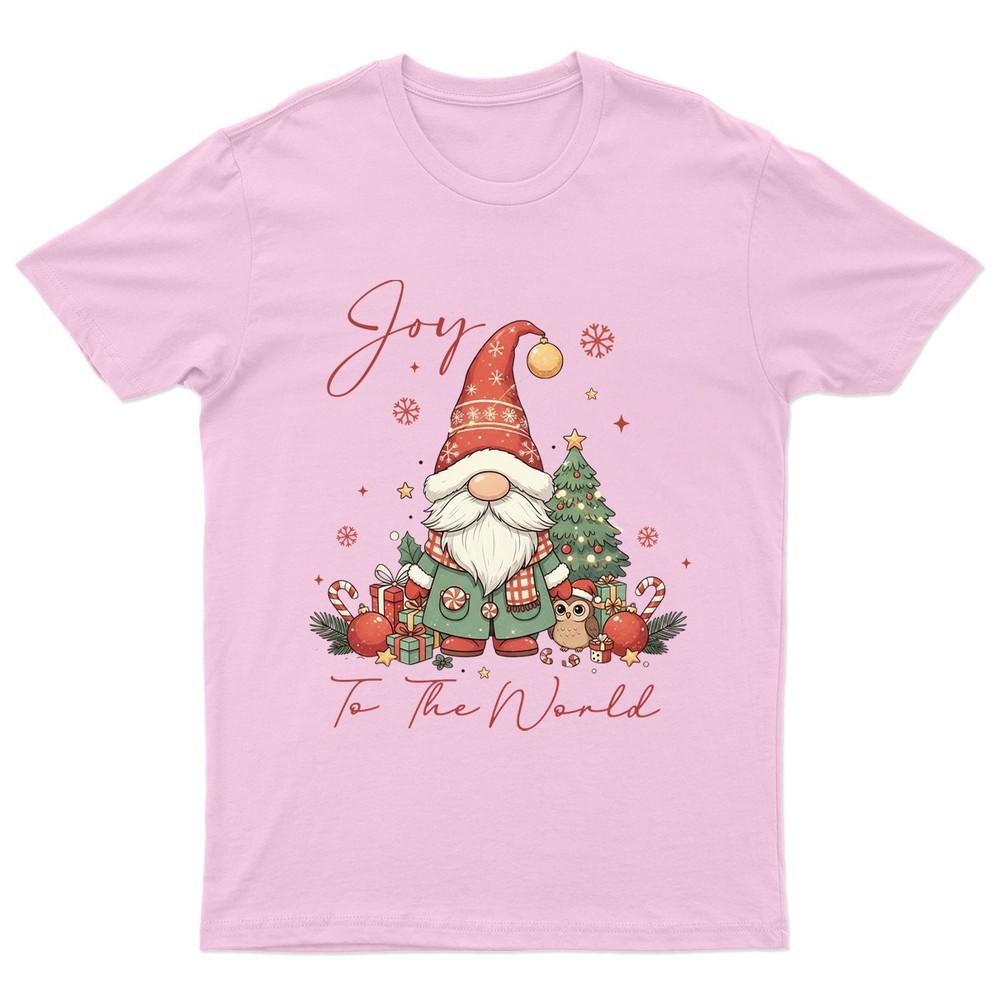 

Joy To The World TShirt Unisex Gift Retro Seasonal Funny Xmas Santa Womens a Unisex T-Shirt S
