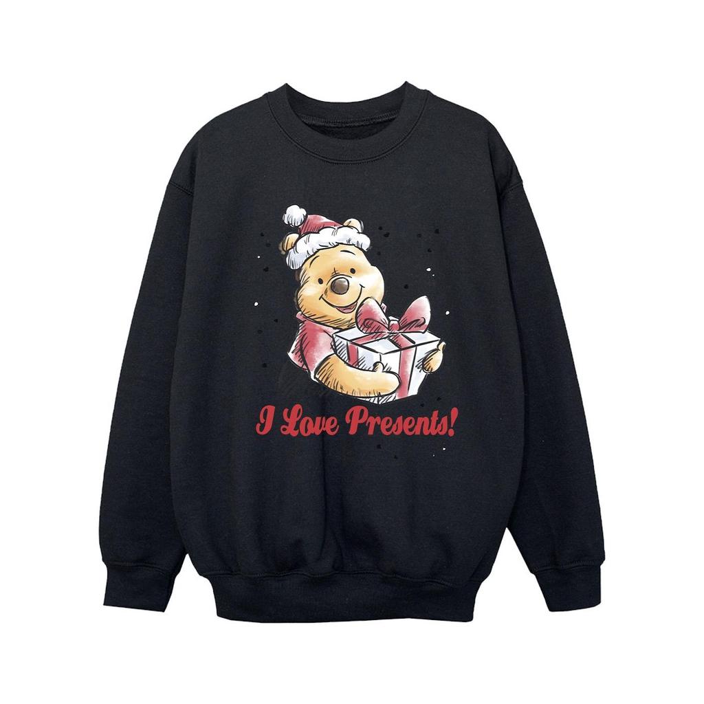 Disney Sweatshirt mit Aufschrift „Winnie The Pooh Love Presents“ für Mädchen