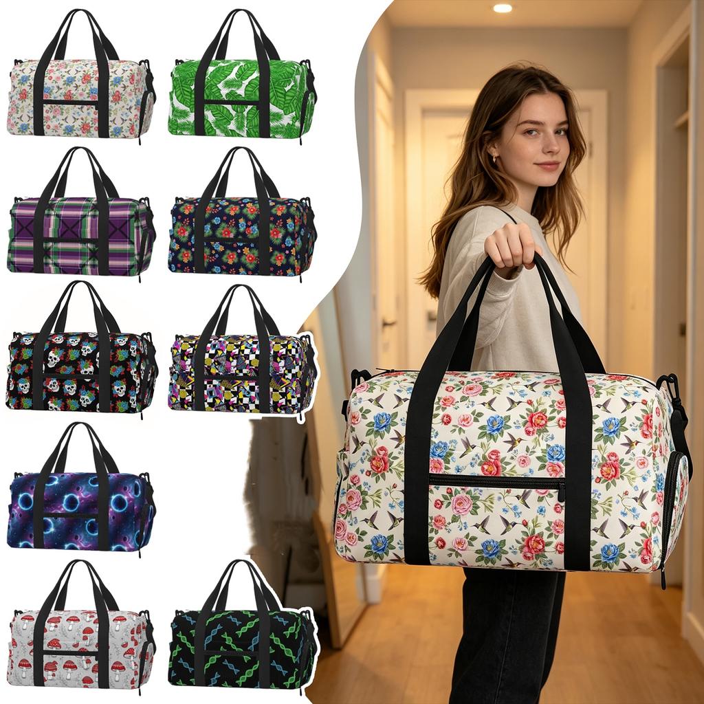 Unisex Carry- Bag for Weekend Travel, Short Trip Luggage for Men and Women