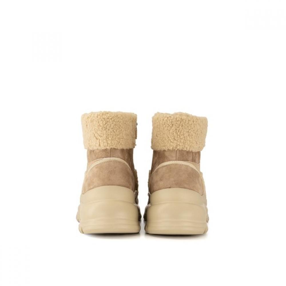 Soda Women S caSual Fur High Top SneakerS Da32  5cm 