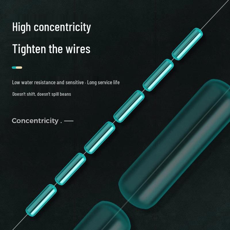 Space Bean Silicone Anti-Tangle Fishing Accessories: Small Size, Extra Grade, Super Tight, High Quality