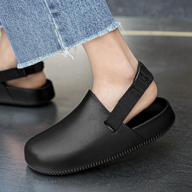 Men's Casual Closed Toe Shoes EVA Thick-soled Sandals Outdoor Beach Shoes