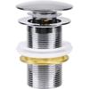Basin Waste - Standard - G 1 ¼ - Nickel - Copper - Click-clack