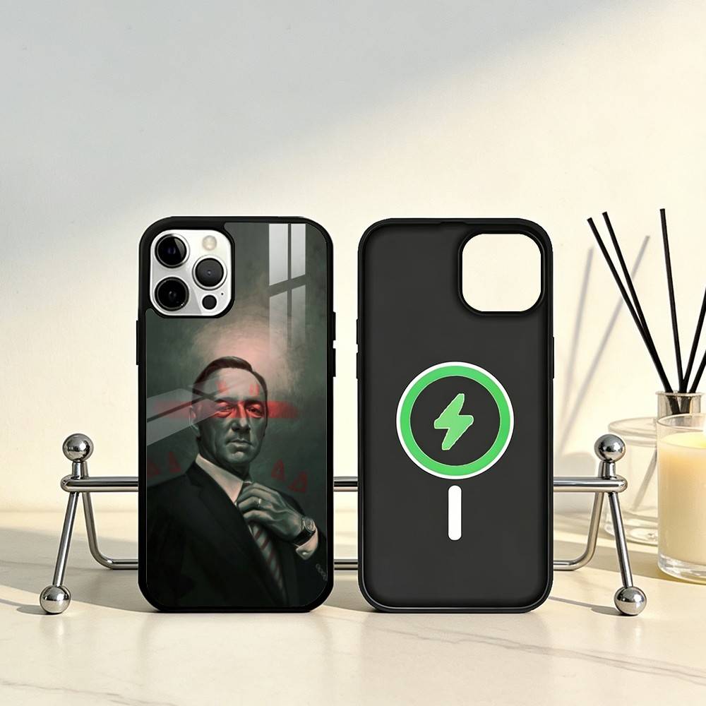 H-House Of C-Card-s Phone Case For iPhone17,16,15,14,13,12,11 Plus,Pro Max Magnetic For Magsafe Wireless Charging