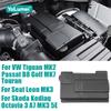 For Skoda Karoq Kodiaq Octavia 3 A7 MK3 5E Car Engine Battery Cover For VW Tiguan MK2 2016- Touran For Seat Leon MK3 Ateca