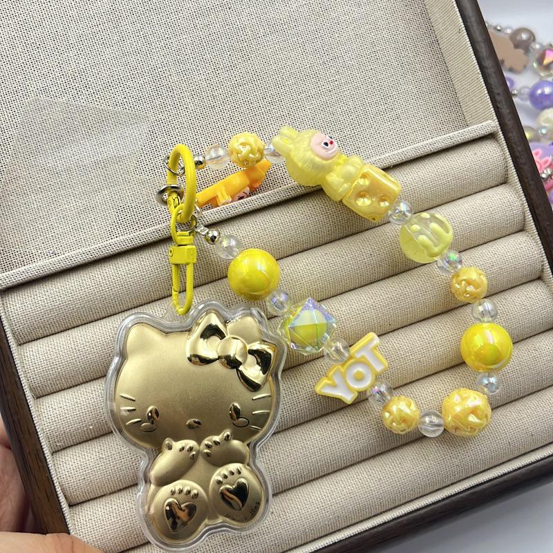 20mg Pure Gold Wealth-Attracting Cat Pendant Keychain - Gold Gift for Girlfriend