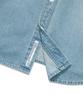 COVERNAT Semi-Oversized Washed Denim Shirt Light Blue