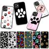 For Xiaomi Redmi 15 A5 9A 9T 10A 10C 9C NFC 15C Note 11 9 10 Pro Plus 8T Phone Cover Case Cute Dog Paw Footprint Casing