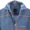 Armani Exchange Long Sleeve Chambray Shirt XS Blue Navy Blue Men's Used