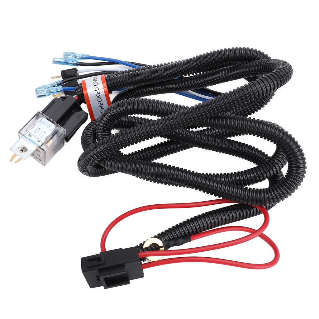 Horn Wiring Harness Relay Kit 80A 4 Pin Spst Normally Open Speaker Wiring Harness Relay Kit for Car Truck SUV RV ATV