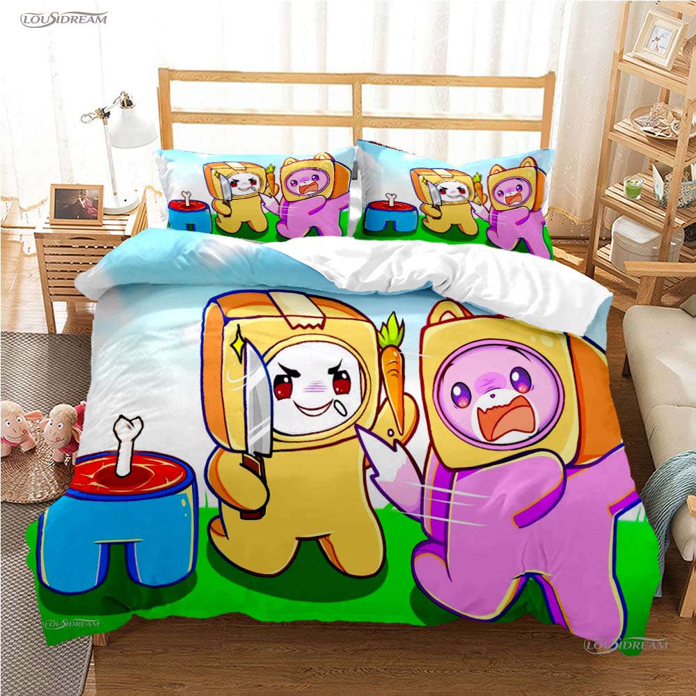 Box Cartoon Casal All Season Duvet Cover Comforter Bedding Sets Soft Quilt Cover And Pillowcases Boys Single/Double/Queen/King