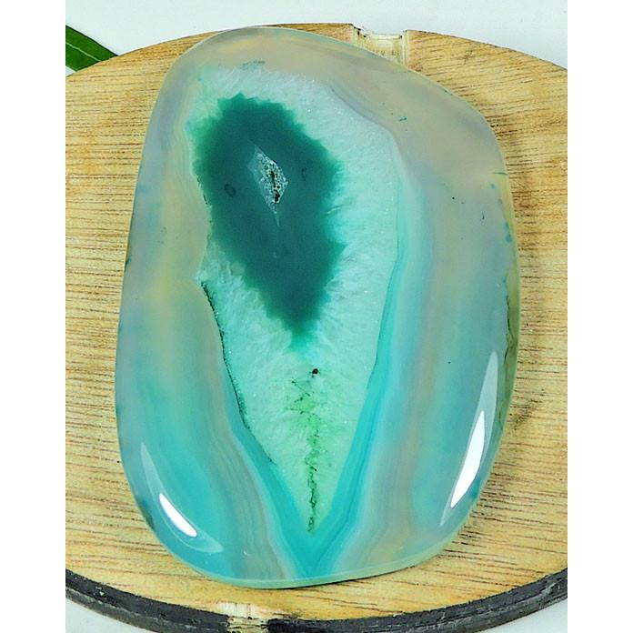 

149Cts. Окрашенный ониксовый агат, кабошон фантазийной формы, россыпью, драгоценный камень 41X60MM SK-4325